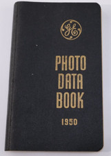 Vintage Photo Data Book GE 1950 112 Pages 3"x5"