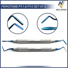 Dental Periotome PT1 PT2 Serrated Periodontal Ligament Implant Tooth Extraction