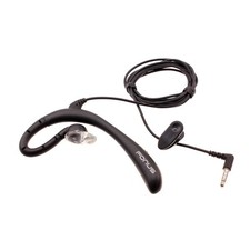 Earphone w Mic Wired Mono Headset Headphone 3.5mm Single Earbud for SmartPhones