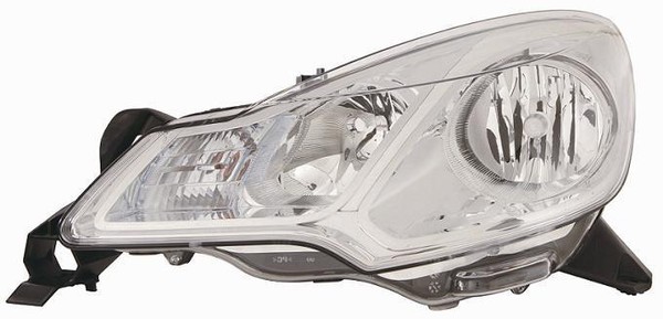 Scheinwerfer Projektor Rechts H1-H7 Vorbereitet Elektrisch Citroen C3 2009 2013-image