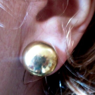 Boucles d'oreilles clip avec pâte de verre - Bijoux Anciens Schaffner Boucles d'oreilles clip avec pâte de verre - Bijoux Anciens Schaffner