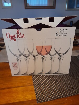 Christallerie Zwiesel,Glas Boutique, 6 Weisswein Gläser Neu in OVP