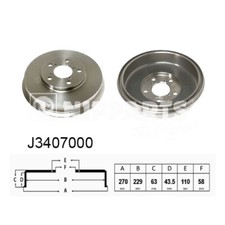 Tambour de frein Subaru IMPREZA