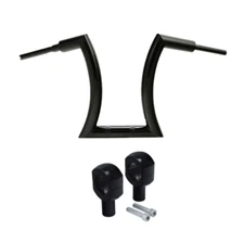 16" Rise 2'' Ape Hanger Handlebar & Riser Fit For Harley Sportster Softail Slim