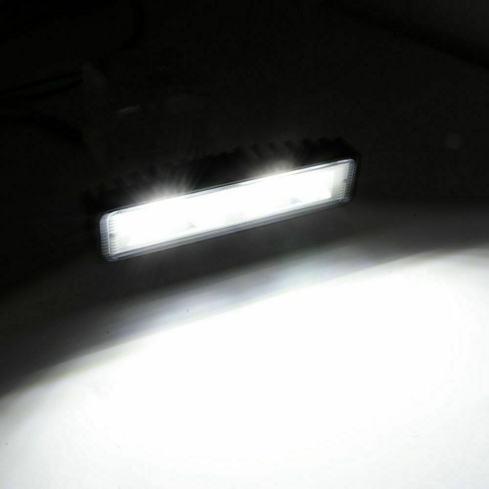 Car In-line 18W 12V 16LED Work Light With 2X 48W LED Work Light Bar Flood Spot Lights For Truck SUV From Light Bars & Working Lights - Price 17.65 - Foto 6