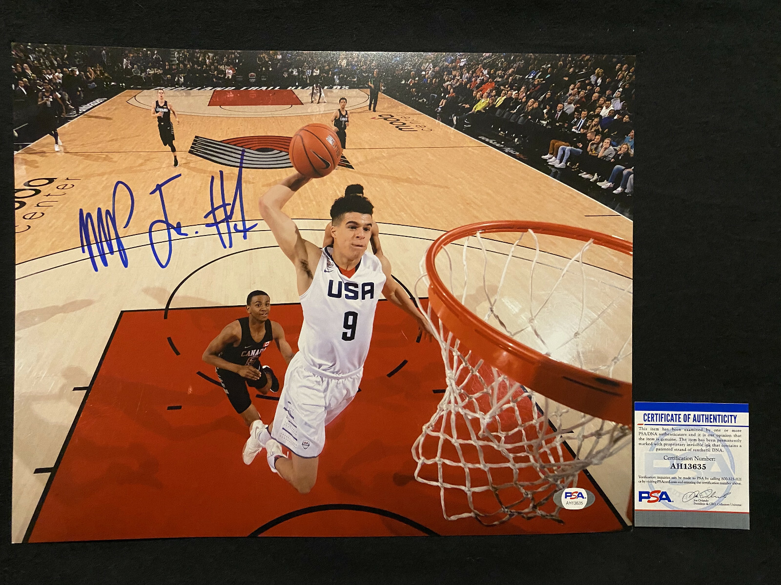Michael Porter Jr Autographed Signed Denver Nuggets Auto 11x14 Photo NUGGETS PSA/DNA 