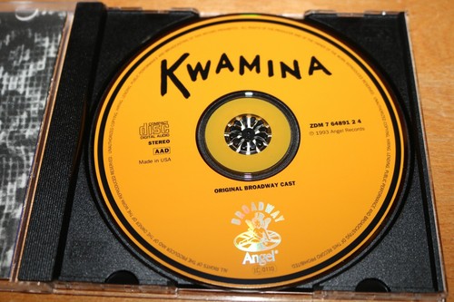 KWAMINA Original Broadway Cast CD SALLY ANN HOWES Terry Carter BROCK PETERS 1993 - Foto 2 di 3