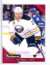 2017-18 Upper Deck Parkhurst Kyle Okposo 29 Red Buffalo Sabres Islanders