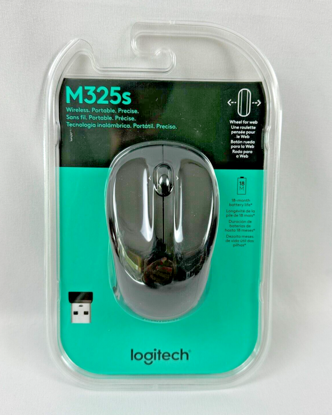 Brand New Logitech M325s Wireless Mouse Factory Sealed Ready to Use-image