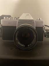 Mamiya/ Sekor 500 TL Camera With 50mm Lens And Case