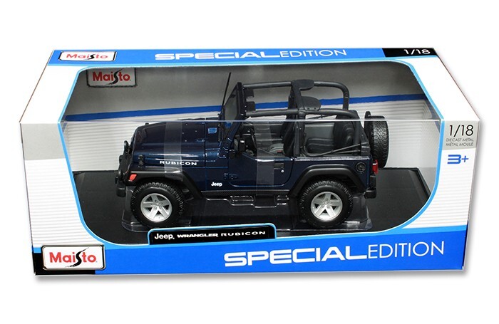 ミニカー Maisto Jeep Wrangler Rubicon 1/18 Amazon.com: Maisto 1:18