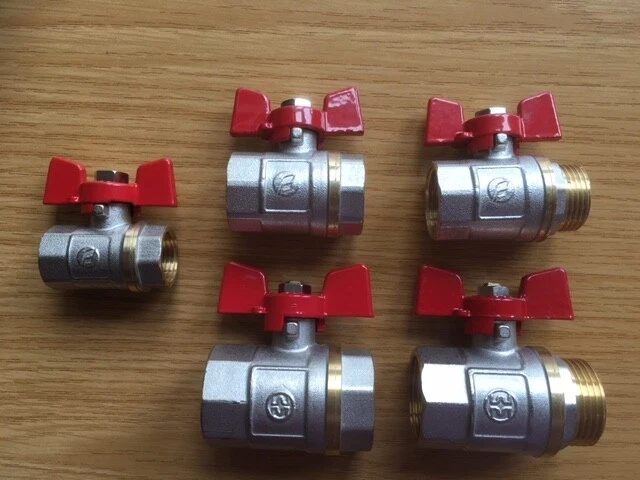 Kugelhahn Absperrhahn Wasserhahn KFE Hahn Auslaufhahn 1.2 Zoll 1/2" bis 3" - Bild 3 von 4