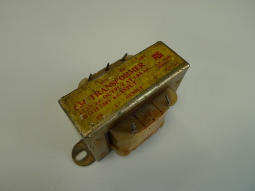 Transformer Regulator 240V 17.5V AC 1.6A Vintage Radio Spares 634 Transformer - Picture 11 of 12