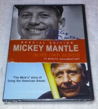 Mickey Mantle: In His Own Words NEW! DVD Baseball,Yogi Berra,Yankees *RARE oop