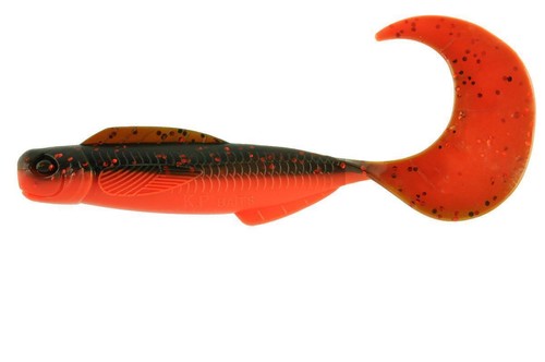 K.p Baits Mud Minnow Tornade Leurres en Gomme 4,5 " 11,25 CM 5 Pièce Brochet - Photo 27/50