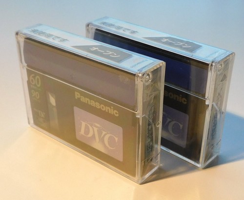 Panasonic ME DVM60 Mini DV Quan Two (2) 60 minute DVC Digital Video Tapes - Picture 2 of 4