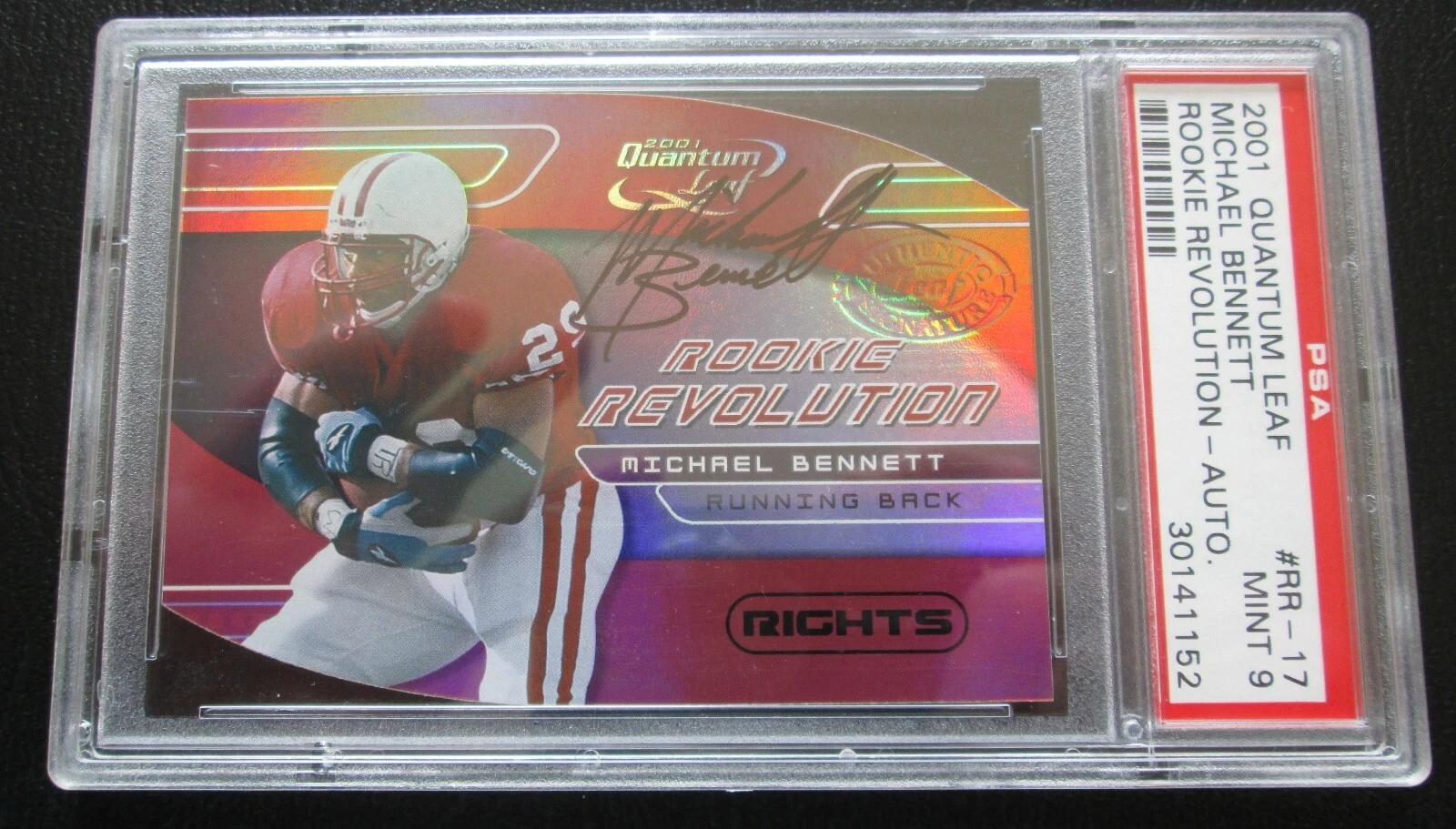 Michael Bennett Quantum Leaf Rookie Revolution #RR17 Rookie Revolution