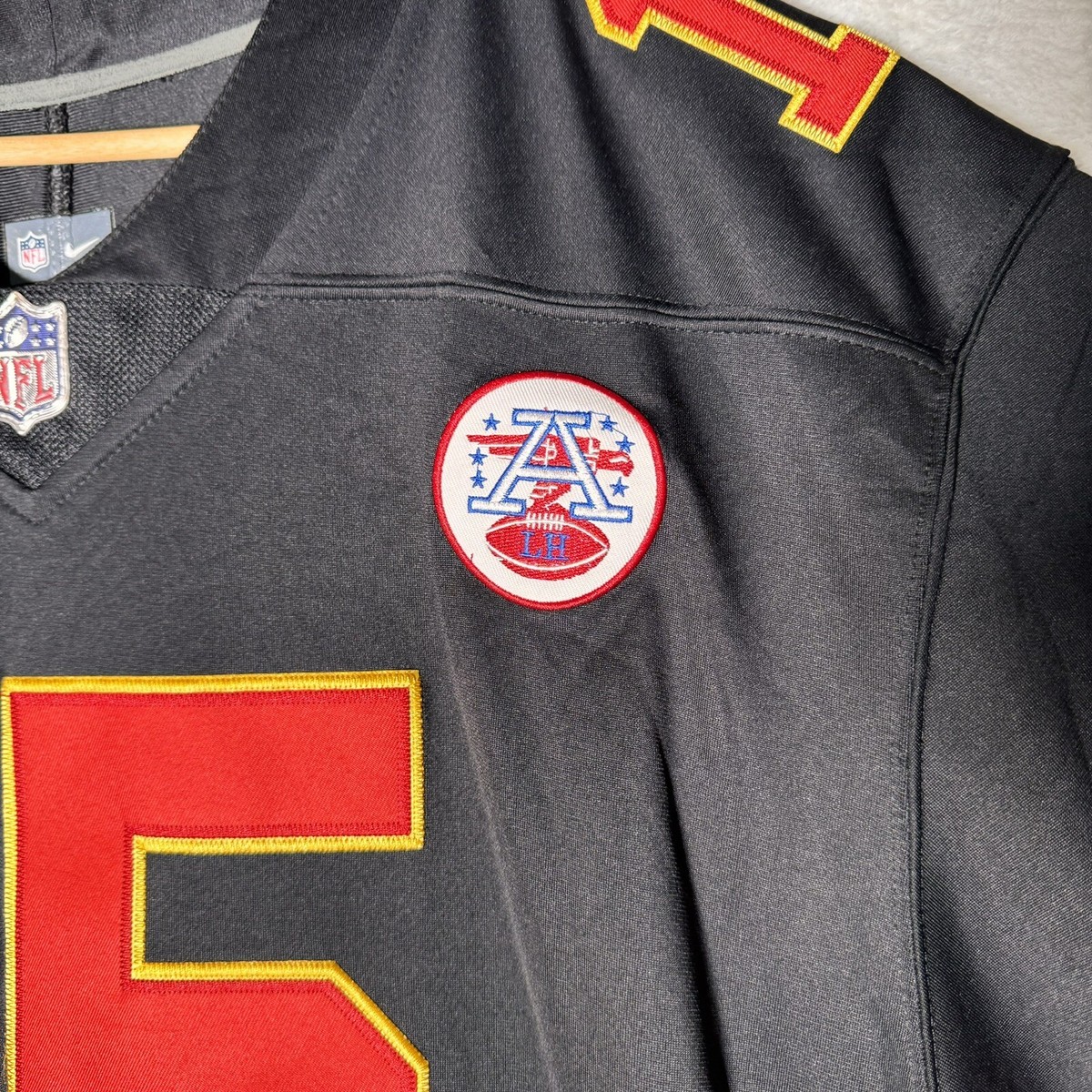 Nike NFL Patrick Mahomes # 15 On Field Super Bowl Jersey