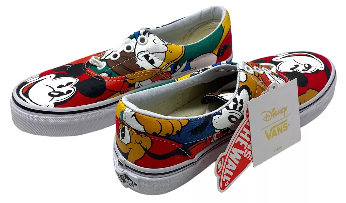 Vans Off The Wall Kids Youth X Disney Mickey Mouse Friends Era Shoes