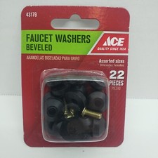 ACE Faucet Washers Beveled 22 pcs. 43179