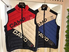 CAMP DAVID Steppweste mit Logo-Prints, Multicolor, CB2455-2257, UVP 149,95 Euro!