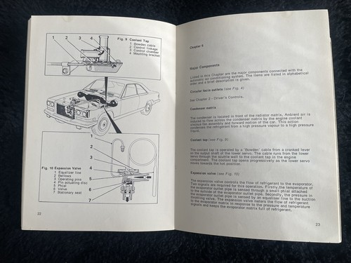 Rolls-Royce Camargue 1975 Air Con Owners Manual Handbook Supplement TSD2989 OEM - Picture 13 of 21