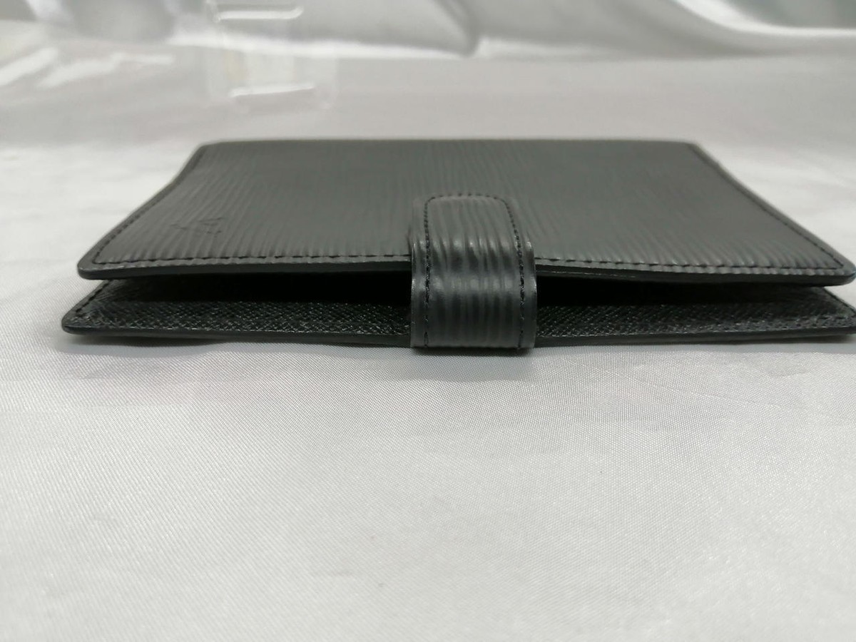 Louis Vuitton Authentic Notebook Cover Epi Black Agenda PM Louis Vuitton Authentic Notebook Cover Epi Black Agenda PM