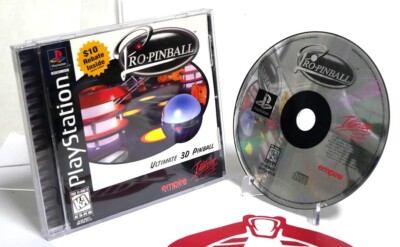 PlayStation 1 Pro-Pinball Ultimate 3D Video Game 1996 Interplay