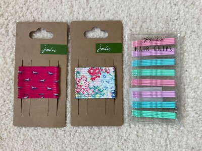 3 Packungen Coloured Hair Grip - Joules & Paperchase