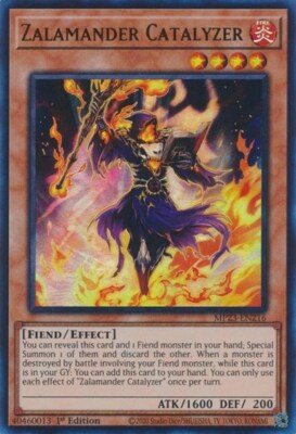1x Zalamander Catalyzer - 1st Edition NM Eng YuGiOh - Dueling