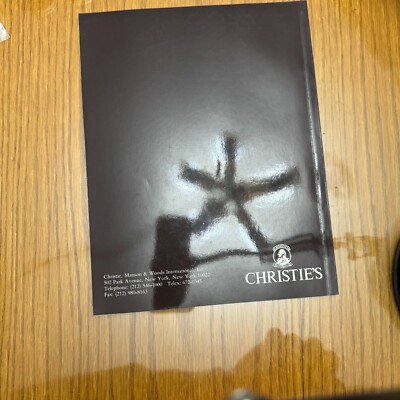 Christie's Modern Japanese Paintings New York 1992 Auction Catalog