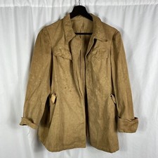 Original 1930s WWII French Colonial Linen Tunic Uniform