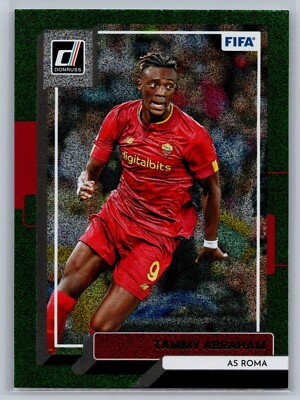 2022-23 Donruss Soccer Tammy Abraham Green Foil Exclusive Parallel