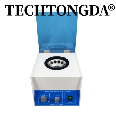 Electric Benchtop Centrifuge 110V 4000 r/min Lab Centrifugal Machine 20ml*12