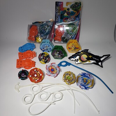Beyblade Lot Hyper Sphere Burst Rise Surge Speed Storm  NIP EUC