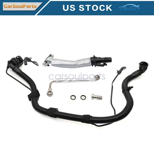 Oil Return Pipe & Oil Feed Line & Turbo Pcv Fit For Chevy Cruze Sonic Trax 1.4L