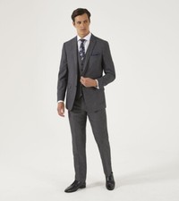 Skopes Men's Slim Fit Suit Jacket Harcourt in Grey 36 - 52