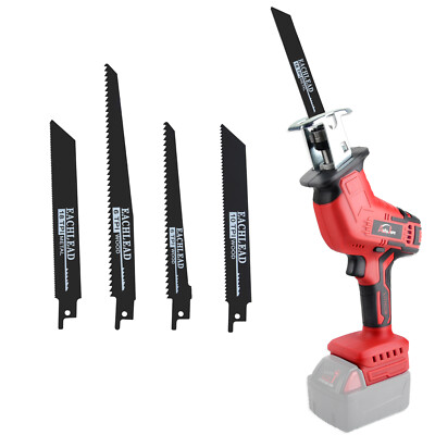 For Milwaukee M18 18V Li-ion Battery Cordless Reciprocating Saw w/ 4Blade