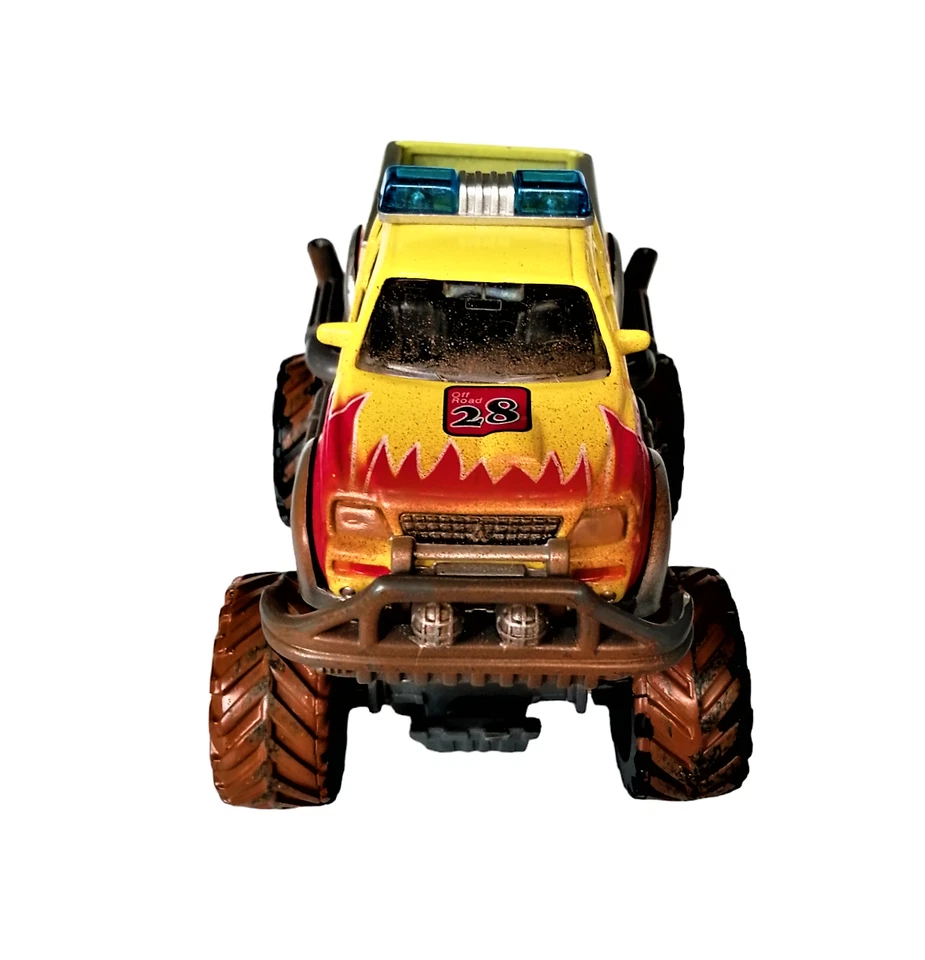 Dickie Toys Fire Eagle 14 cm Rally Monster Truck Diecast Pull Back & Go Foto 3 de 4