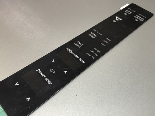 Frigidaire 242070805 Refrigerator Control Membrane Switch Genuine OEM part, NEW - Picture 3 of 3