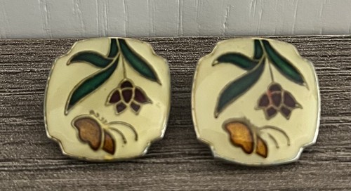 Vintage Lot Of 10 Clip On Earrings All Colors Shapes And Sizes - Picture 3 of 11