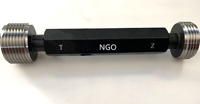 1pc  NGO 0.965-14  Thread  Plug Thread Gage Gauge Gas cylinder thread plug gauge
