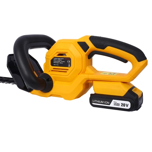 20V Cordless Hedge Trimmer 22 Inch Steel Blade Reduced Vibration With Battery - Picture 13 of 17