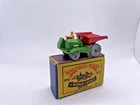 MATCHBOX LESNEY 1-75 02-B MUIR HILL SITE DUMPER GREEN GRILLE - VNM - B1 BOX