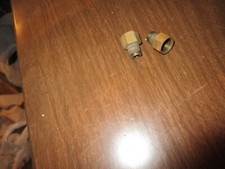 1 Set Original Stock Powerglide Trans Brass Cooler Line Fittings Camaro Malibu 1 Set Original Stock Powerglide Trans Brass Cooler Line Fittings Camaro Malibu