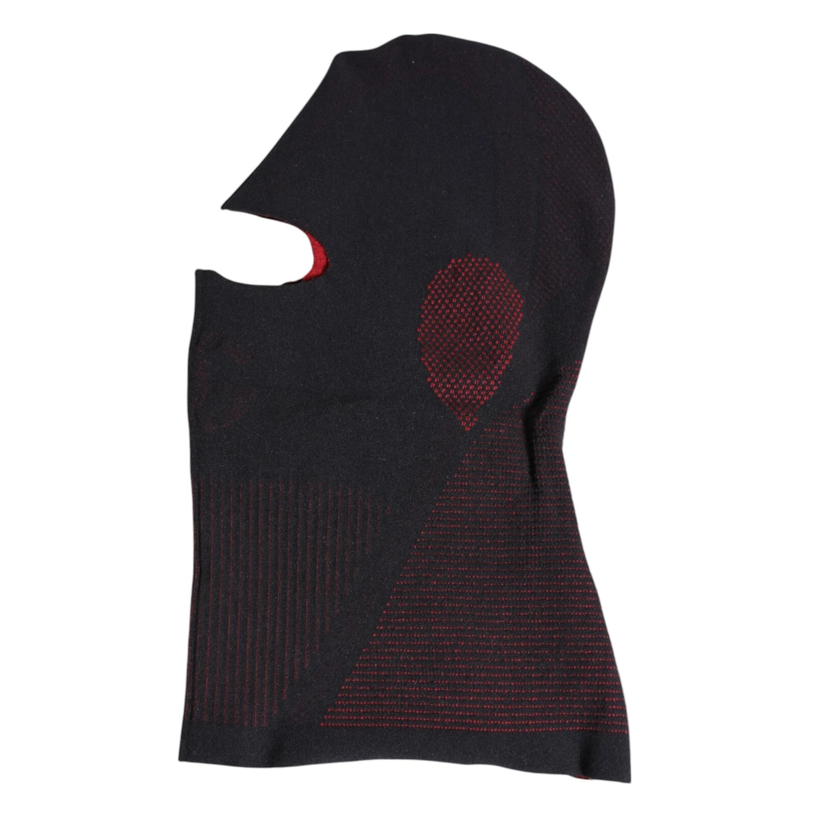 DOLCE & GABBANA Hat Men Black Cotton Knitted Ski Mask Balaclava One Size 380usd