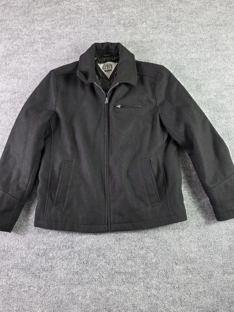 Zip Pea Coat Coats for Men for sale | eBay