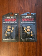 The Nasty Boys Brian Knobs & Jerry Sags Pro Wrestling Tees Micro Brawlers