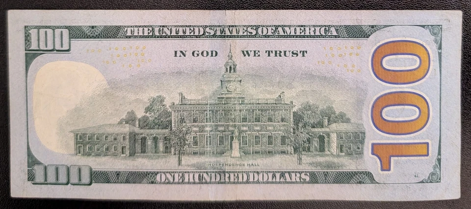 $100 2009A GEM UNC San Francisco STAR Federal Reserve Note! - Image 2 of 2