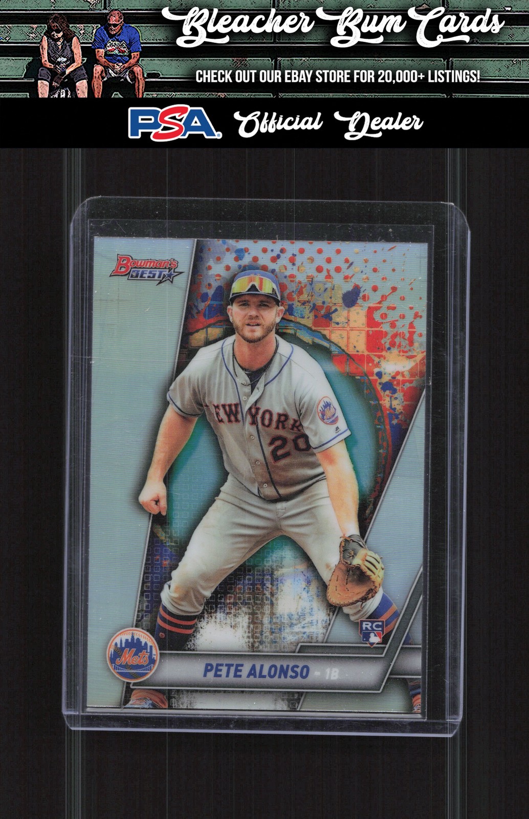 2019 Bowman's Best 32 Pete Alonso Refractor